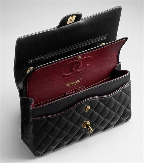 chanel chevron classic flap bag.